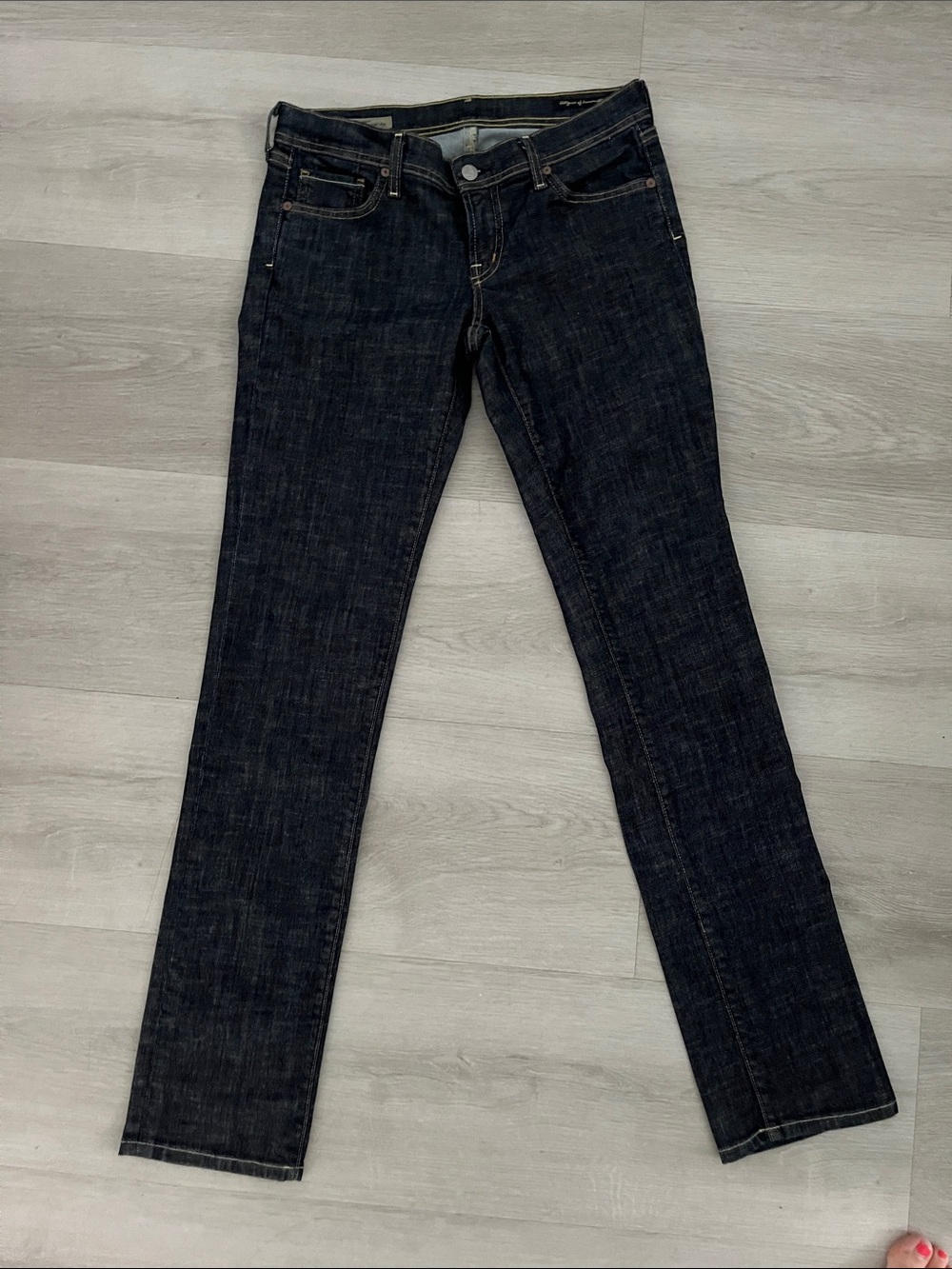 Citizens of humanity women’s electric guitar Ava straight leg women’s jeans.